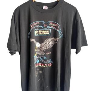 Vintage Biker Single Stitch Shirt Size XL 23x30 preowned